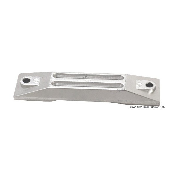 Piastra in alluminio per 35/50 HP - N°1 - comptoirnautique.com