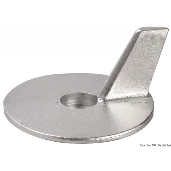 Honda 25/50 HP coda di carpa in alluminio - N°1 - comptoirnautique.com