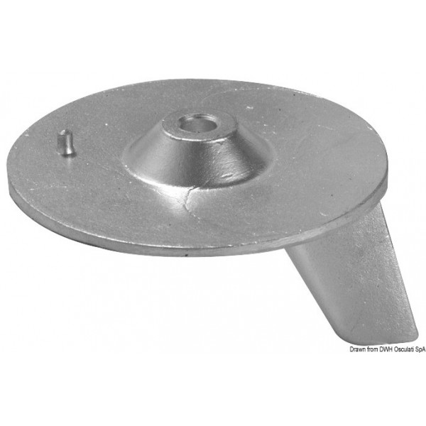 Honda 25/50 HP coda di carpa in alluminio - N°2 - comptoirnautique.com