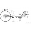 Honda 75/125 HP coda di carpa in alluminio - N°3 - comptoirnautique.com