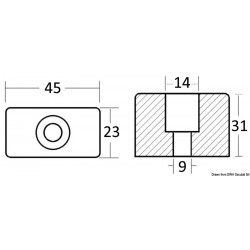 Anode for Johnson/Evinrude...