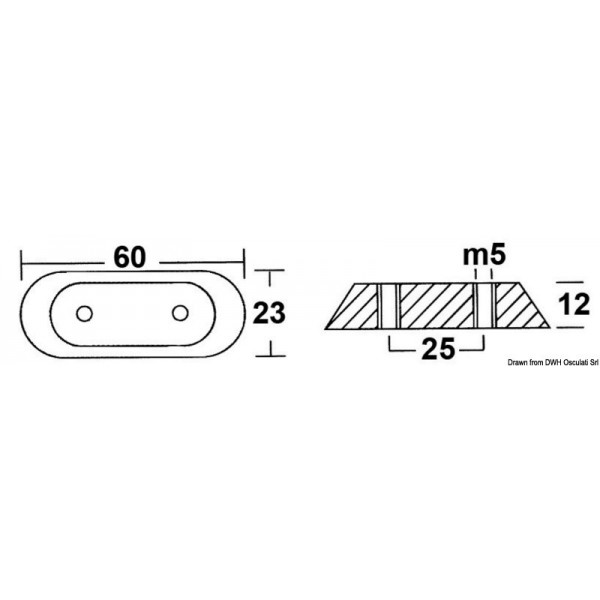 Ánodo de magnesio para fuerabordas Honda - N°2 - comptoirnautique.com 