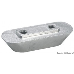 Aluminium plate anode 10/50 HP