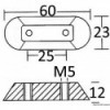 Ánodo de magnesio para fuerabordas Honda - N°3 - comptoirnautique.com