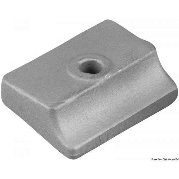 Anode Platte 9,9/15 HP 2-Takt 8/15 HP 4-Takt - N°1 - comptoirnautique.com