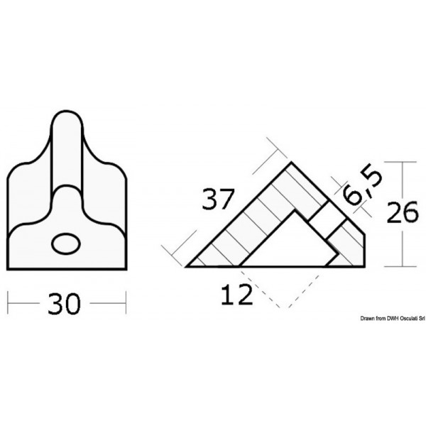 Ânodo para motores fora de borda de 4/8 HP - N°2 - comptoirnautique.com 