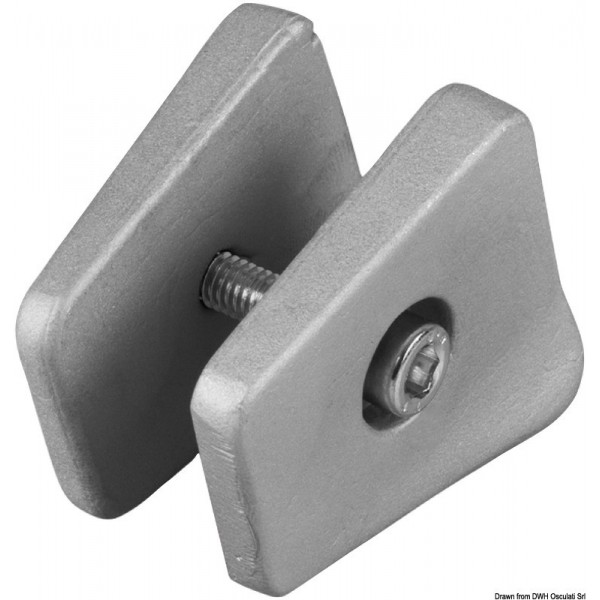 Doppio anodo di zinco p.Johnson/Evinrude 20/25/35 HP  - N°1 - comptoirnautique.com
