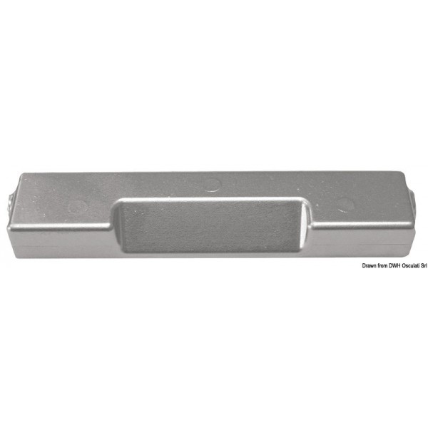 Anodo di alluminio per-bordi 60/300 HP  - N°1 - comptoirnautique.com