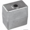 Piede anodico in alluminio 50/200 HP Ø 3/8" x 16