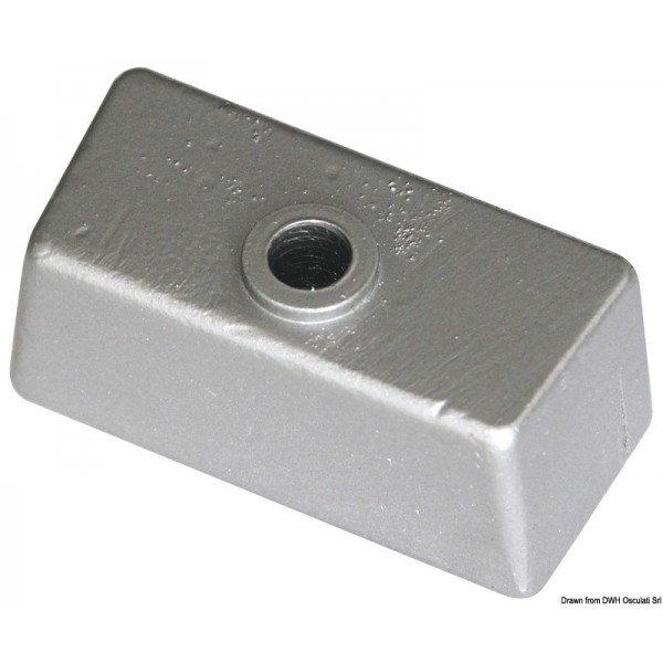 Cube pied en aluminium  - N°1 - comptoirnautique.com 