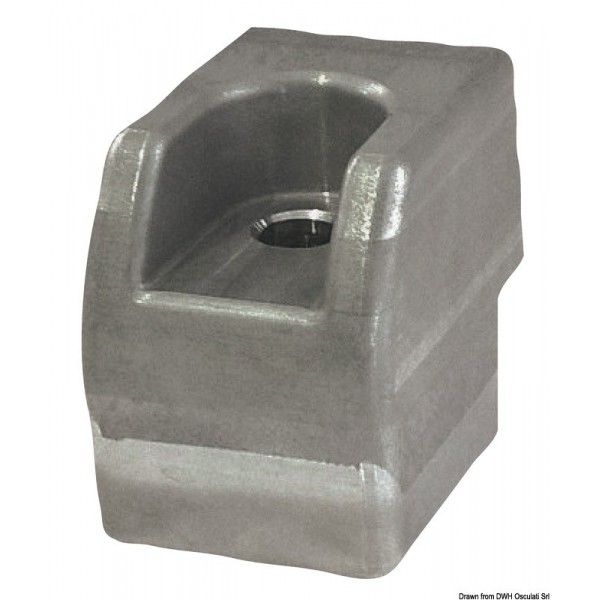JOHNSON/EVINRUDE Anodo di alluminio G2-Serie 200/300  - N°1 - comptoirnautique.com