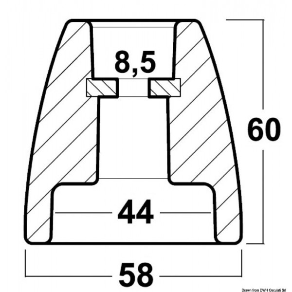 JOHNSON/EVINRUDE Testa in alluminio G2-Serie 200/300  - N°2 - comptoirnautique.com