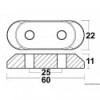 JOHNSON/EVINRUDE G2 piastra in alluminio-serie 200/300  - N°2 - comptoirnautique.com