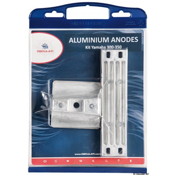 Kit anode pour Yamaha 300/350/425 HP aluminium  - N°1 - comptoirnautique.com