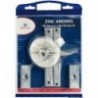 Kit anodo per Mercury F30/F40/F60 zinco