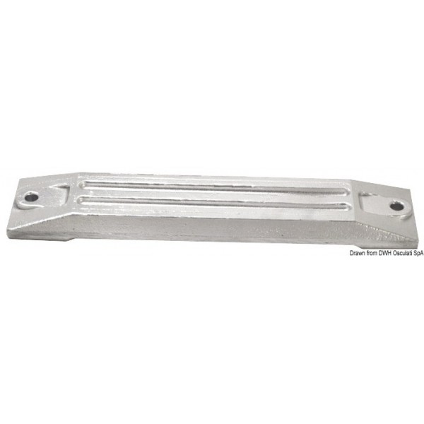 Anode Magnesiumplatte 75/225 HP - N°1 - comptoirnautique.com