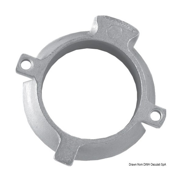 Zinc collar anode for Alpha - N°3 - comptoirnautique.com