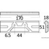 Anodo a piastra in alluminio per Mercury/Mariner 150 HP - N°2 - comptoirnautique.com