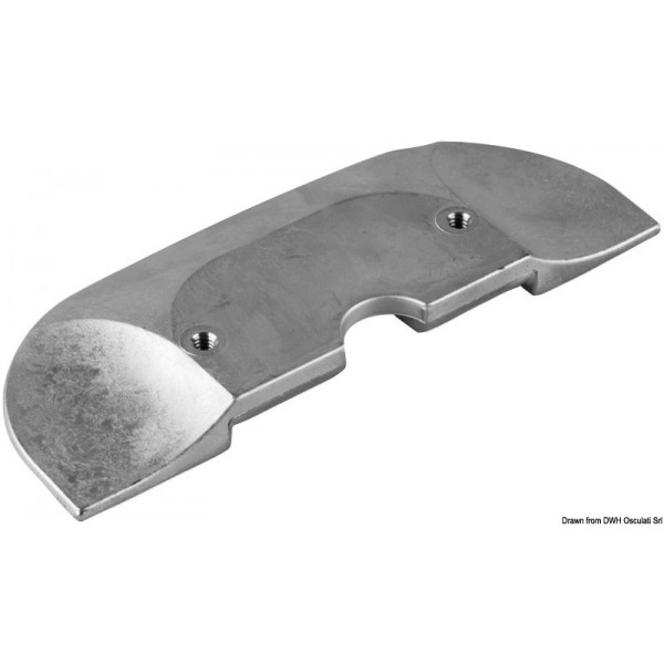 Alpha One inboard zinc anode plate - N°1 - comptoirnautique.com