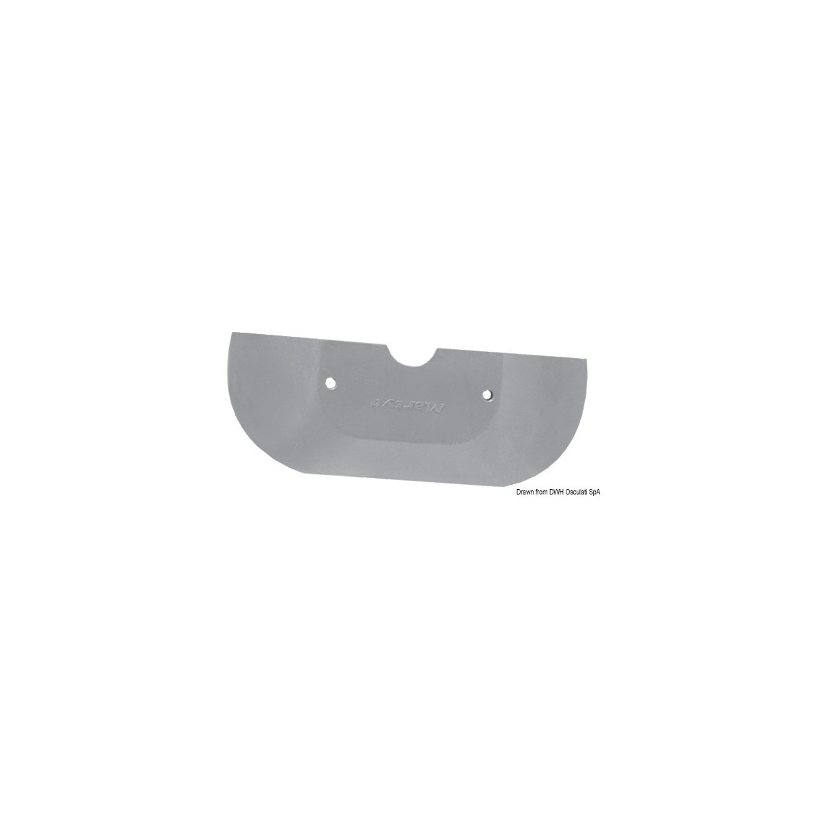 Tecnoseal Plaque anode magnésium intra-hors-bord Alpha One OSC-43.435. ...