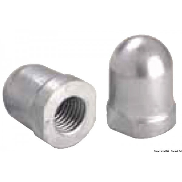 Base de apoyo de ánodos de zinc Accionamientos en Z 22/25 mm - N°1 - comptoirnautique.com