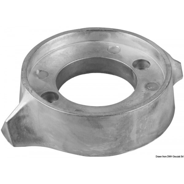 Collare anodico in alluminio Volvo 280/290 - N°1 - comptoirnautique.com