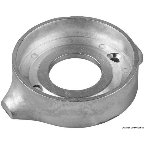 Collare anodico in alluminio per Sail Drive Ø 97 mm - N°1 - comptoirnautique.com