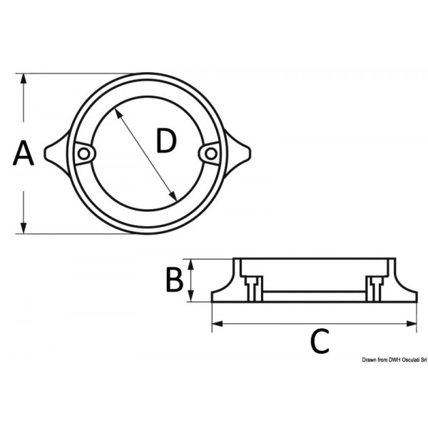 Anodo in alluminio per Volvo Penta Duo Prop 852182 - N°2 - comptoirnautique.com