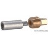 Anodo zinco ottone scambiatore di calore. 1/2'' BSPT 57x16 - N°1 - comptoirnautique.com