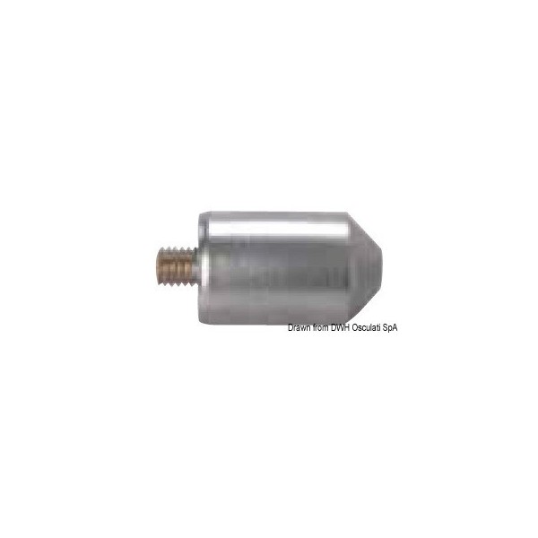 Anode zinc exchang. de chaleur/collecteur 3/8"  - N°1 - comptoirnautique.com