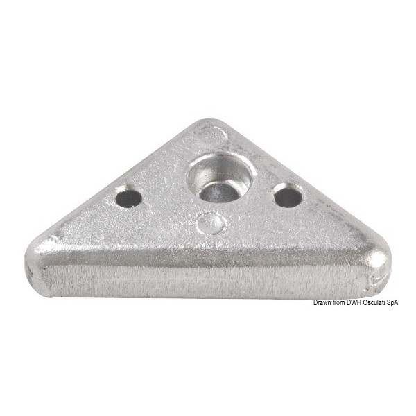 Anodo a piede in alluminio DPX - N°2 - comptoirnautique.com
