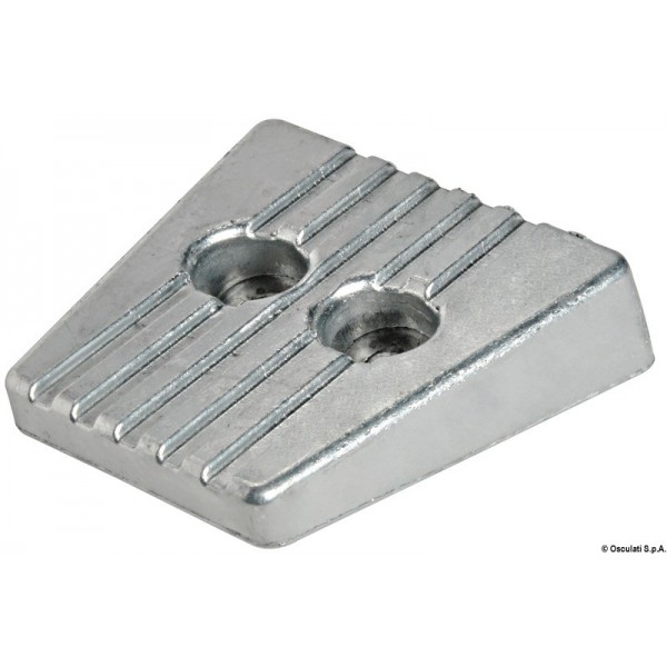 Anode foot zinc Volvo 63 x 91 mm - N°1 - comptoirnautique.com