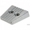 Piede anodico zinco Volvo 63 x 91 mm