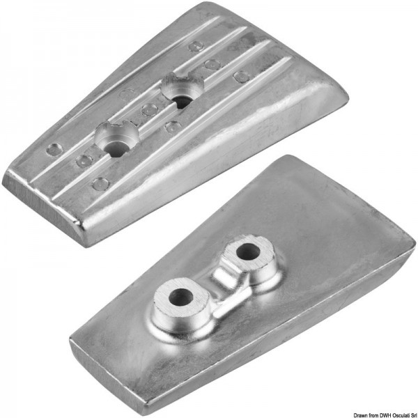 Anode zinc pour Volvo Penta DP 3589875/3589876  - N°1 - comptoirnautique.com