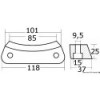Anodo di magnesio Volvo DPR-DPH  - N°2 - comptoirnautique.com