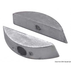 Pair of zinc anodes for...