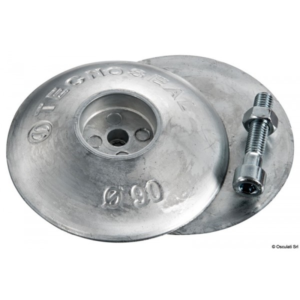 Leme de ânodo cor-de-rosa Ø 110mm 1380gr peso par - N°2 - comptoirnautique.com