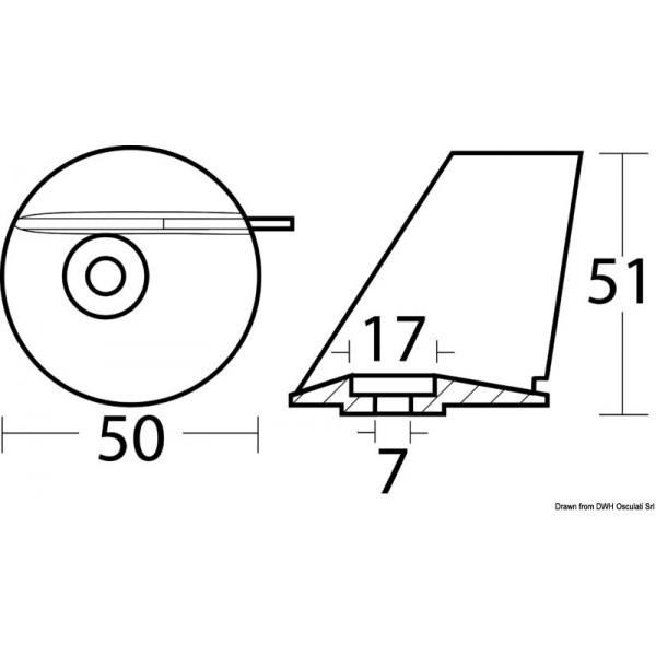 Cauda de carpa 35/40 CV - N°2 - comptoirnautique.com 