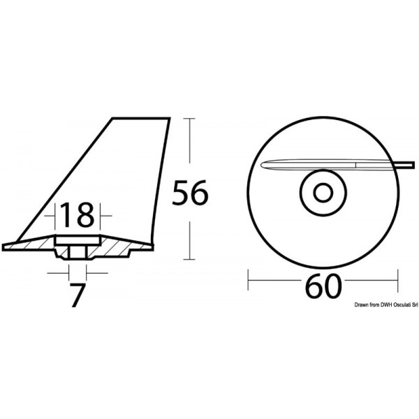 Cauda de carpa 25/50 CV - N°2 - comptoirnautique.com 