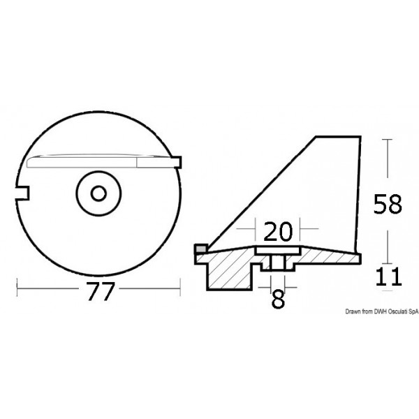 Coda di carpa 60/140 CV - N°2 - comptoirnautique.com