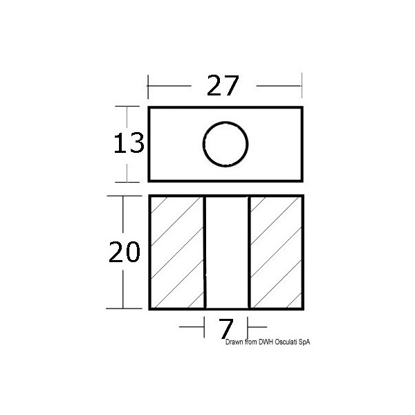 Cubo de zinc 9,9/15/18 CV - N°2 - comptoirnautique.com 