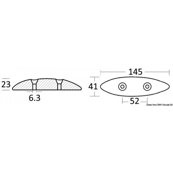 Soapstone anode 550 g - N°2 - comptoirnautique.com