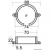 Anode zinc axe hélice Mercruiser Bravo I  - N°2 - comptoirnautique.com