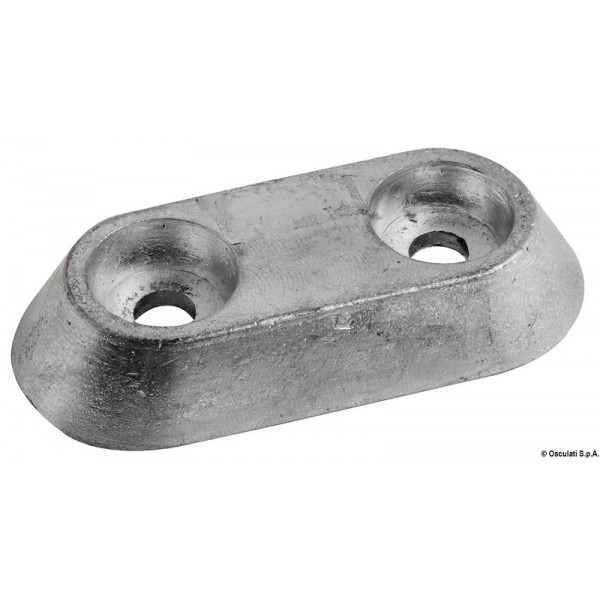 Anode oval type Vetus 335 g  - N°1 - comptoirnautique.com