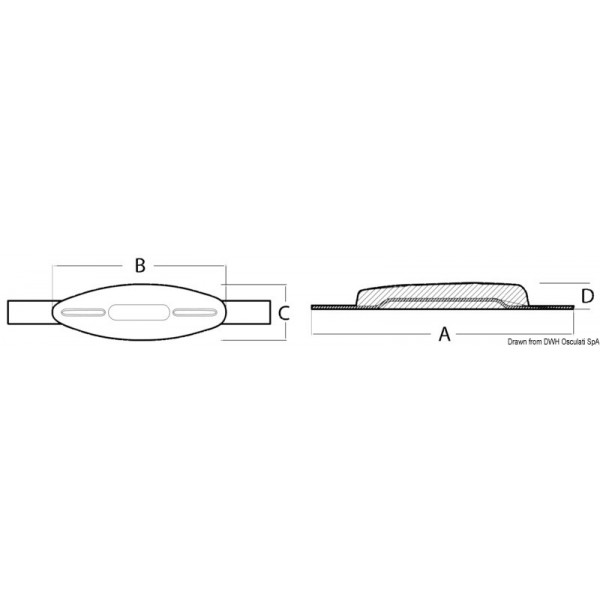 Anode zum Anlöten 1000 g - N°2 - comptoirnautique.com