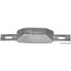Anodo rettangolare con tacca 96x40x25 mm - N°1 - comptoirnautique.com