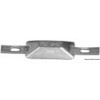 Rectangular anode with notch 127x60x25 mm - N°1 - comptoirnautique.com