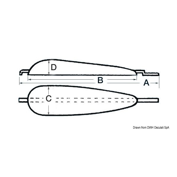 Anodo di saldatura 5000g - N°1 - comptoirnautique.com