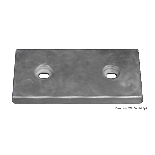 Anode à boulonner 8000 g  - N°1 - comptoirnautique.com