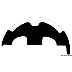 Base x 47 mm profilo in PVC...